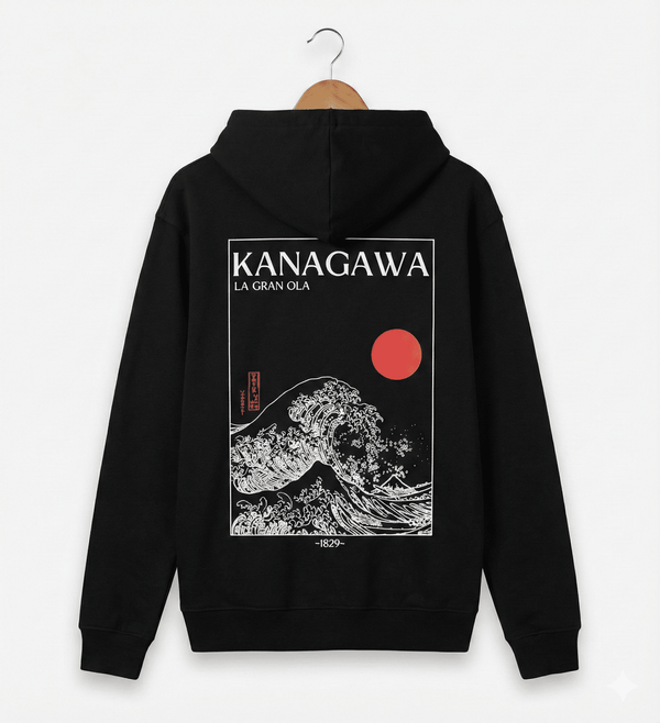 HODDIE GRAN OLA NEGRA