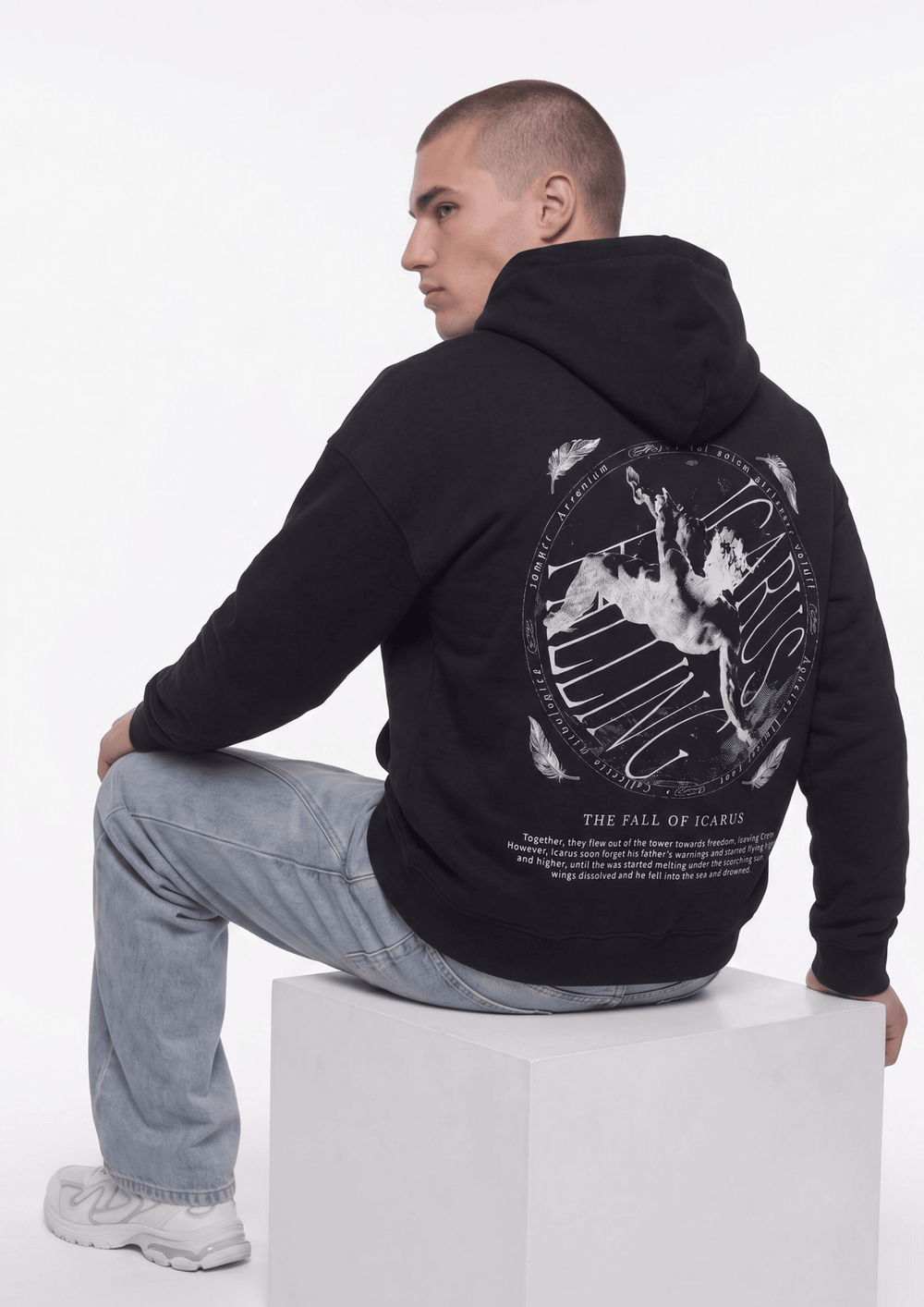 HOODIE ICARO NEGRO