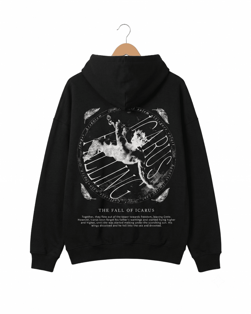 HOODIE ICARO NEGRO - Arsentum - hoodie - 