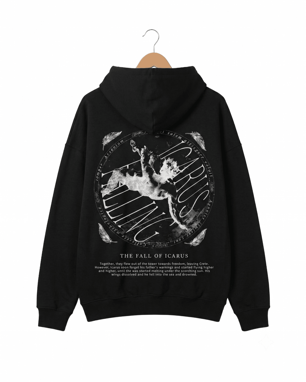 HOODIE ICARO NEGRO