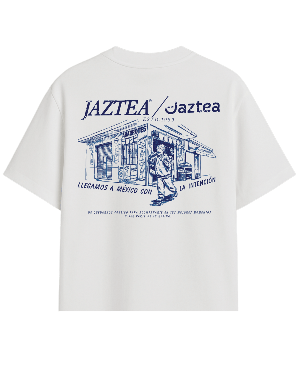 Playera jaztea llegamos con la intención (GRIS PLATA) - Arsentum - 