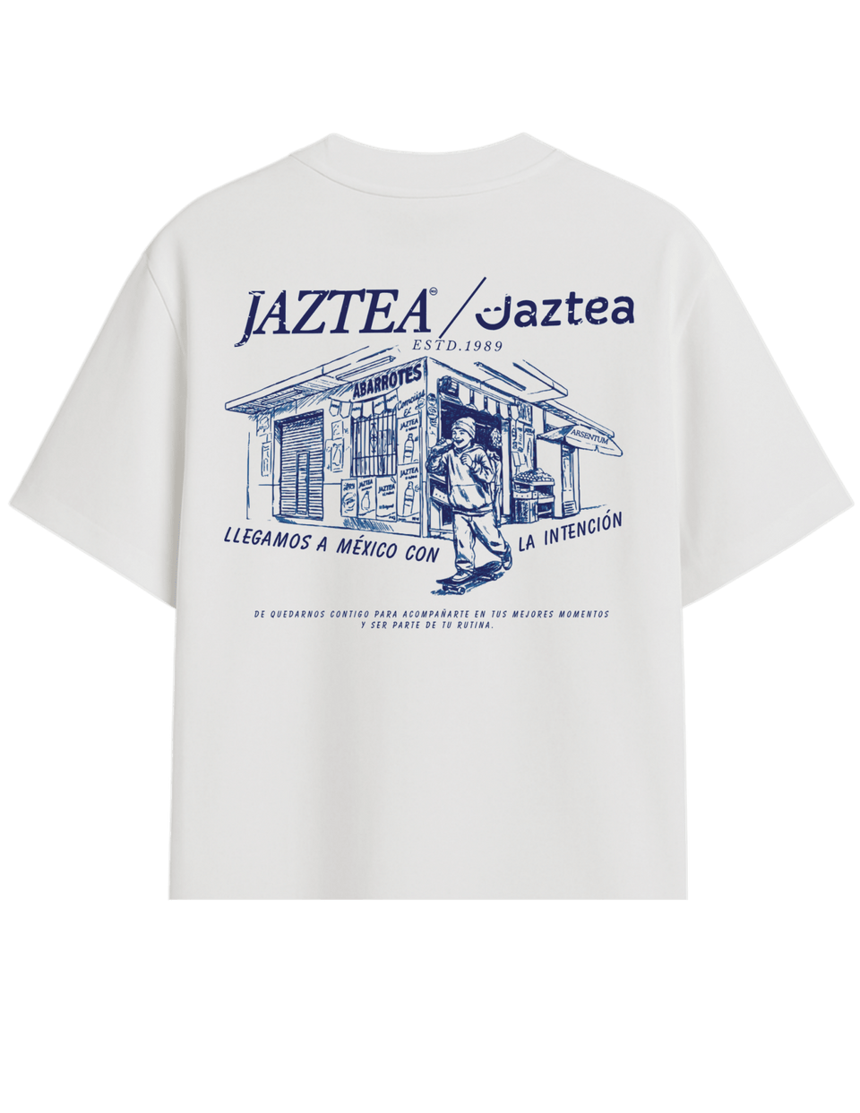 Playera jaztea llegamos con la intención (GRIS PLATA) - Arsentum - 