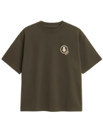 Playera jaztea llegamos con la intención (Verde olivo obscuro) - Arsentum - 